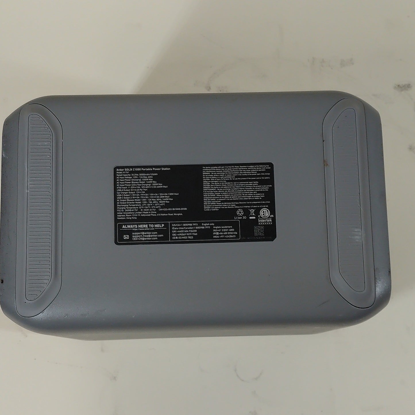 Anker Solix C1000 Portable Power Station w/ Solix BP1000 Expansion Battery