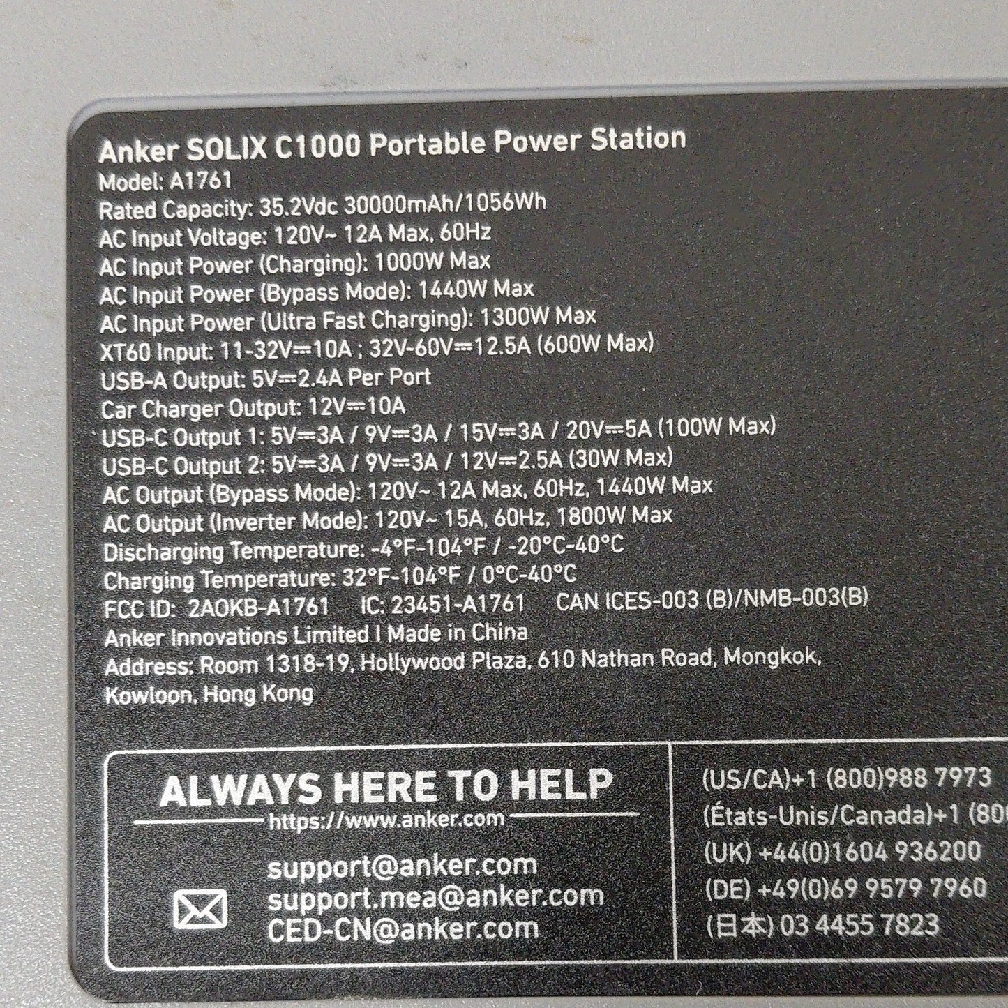 Anker Solix C1000 Portable Power Station w/ Solix BP1000 Expansion Battery