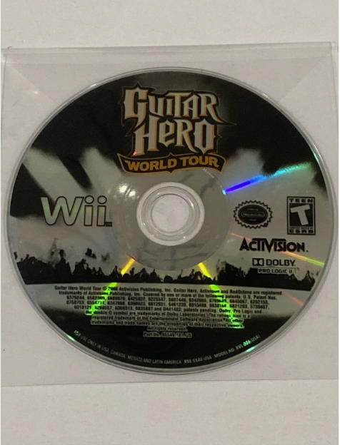 Guitar Hero World Tour (Nintendo Wii, 2008)