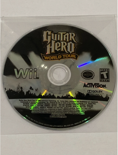 Guitar Hero World Tour (Nintendo Wii, 2008)