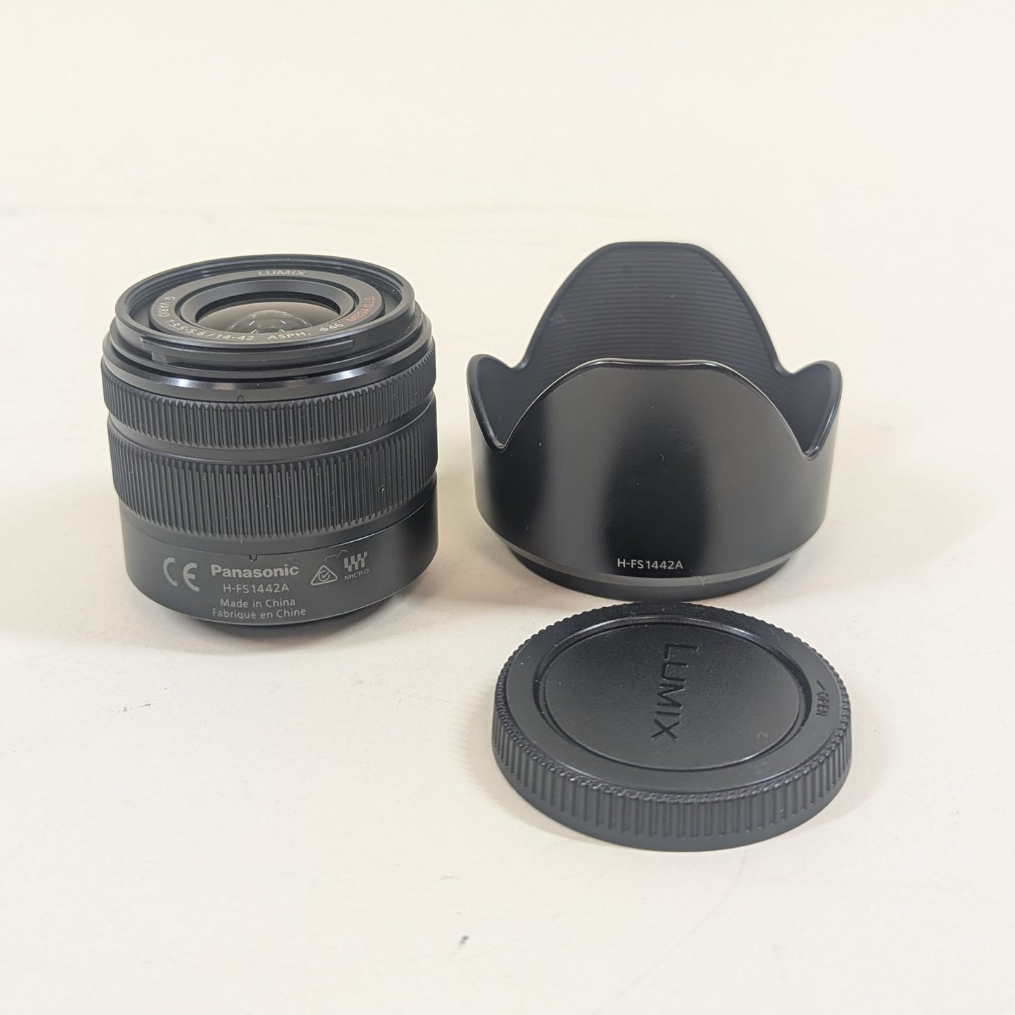 Panasonic Lumix G Vario 14-42mm f/3.5-5.6 II ASPH Mega O.I.S. Lens H-FS1442A